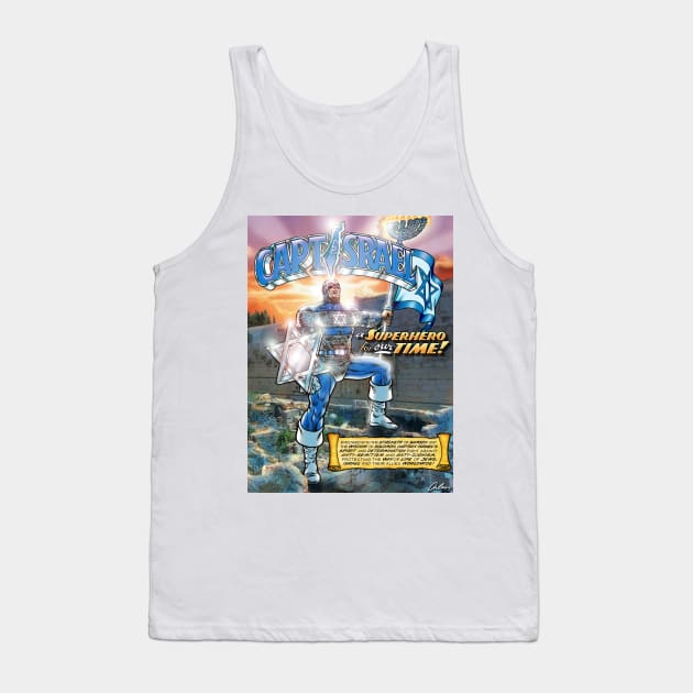 CAPT. ISRAEL vert Tank Top by ArlenSchumer